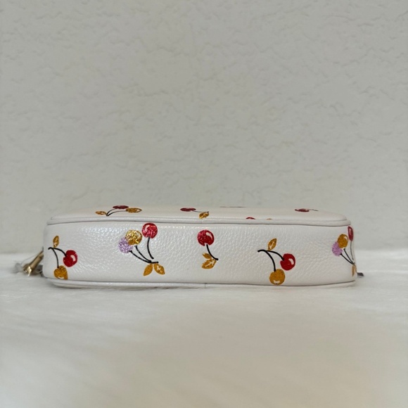 Coach Sadie Crossbody Clutch With Cherry Print - Picture 6 of 12